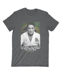 tribute to rickson gracie t-shirt