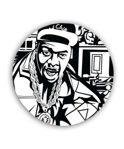 fridge magnet with biz markie design