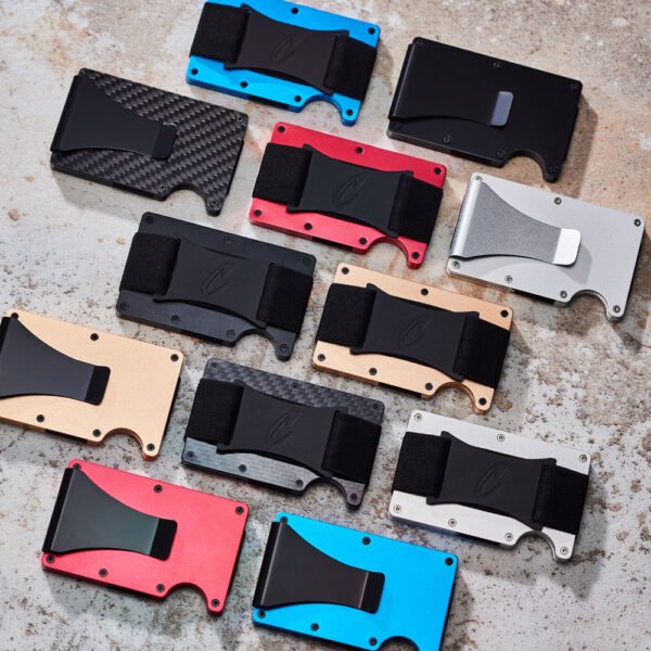 Personalized AeroCase™ Wallet – Custom Full Color HD Printed or Laser Engraved Slim Wallet with Money Clip or Strap - Image 6
