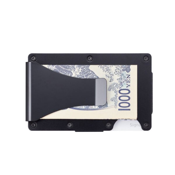AeroCase™ by Custom Creative - slim wallet - black - clip