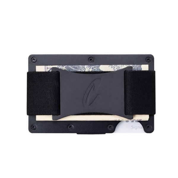 AeroCase™ by Custom Creative - slim wallet - black - strap