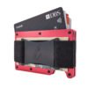 AeroCase™ by Custom Creative - slim wallet - red - strap - cash and cards