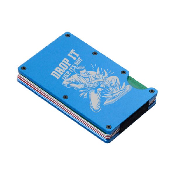 Personalized AeroCase™ Wallet – Custom Full Color HD Printed or Laser Engraved Slim Wallet with Money Clip or Strap - Image 12