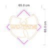 dimensions of the wutang llight